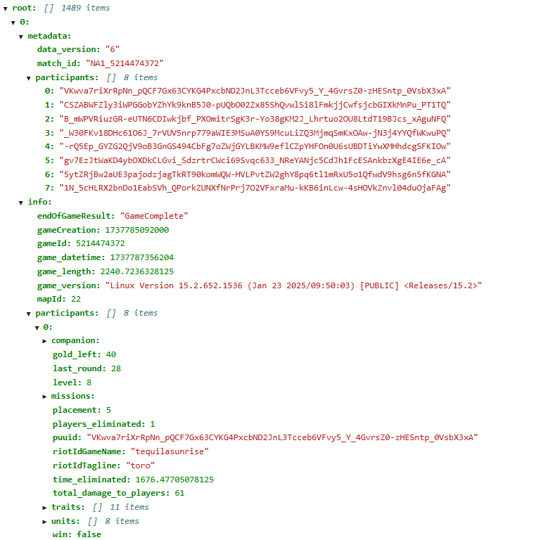 JSON Data 1