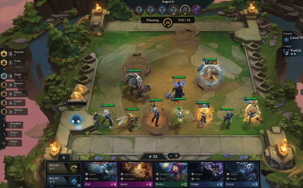 TFT Board Example
